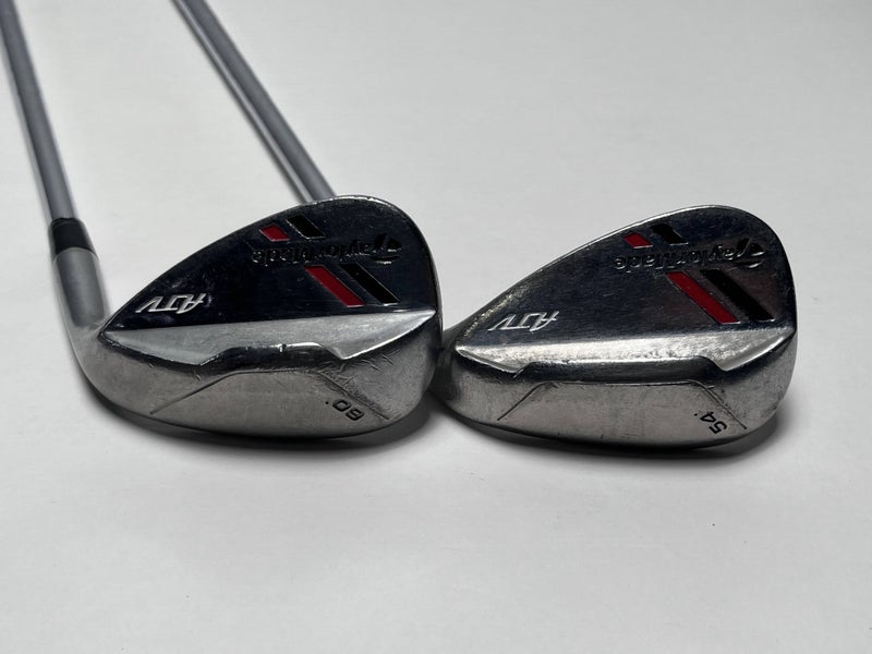 TaylorMade ATV Wedge Set 54* 60* Wedge Steel Mens RH