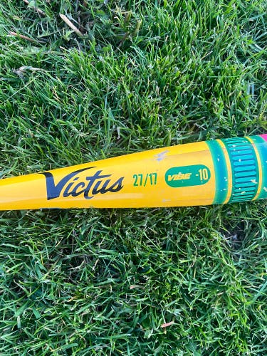 2024 Victus Vibe Alloy USABat Certified Bat (-10) 17 oz 27" (Used)