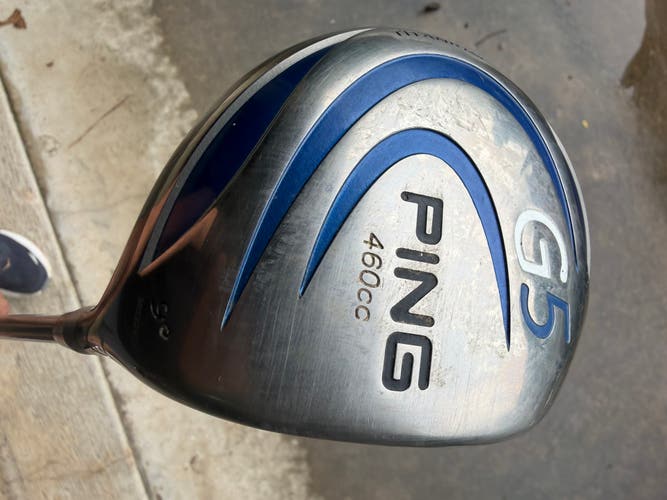 Men's 2006 Ping G5 Right Handed Driver Regular Flex 9 Loft (Used)