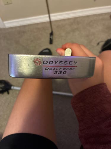 Men's Odyssey Dual Force 330 Blade Right Handed Putter Steel Shaft 35" (Used)