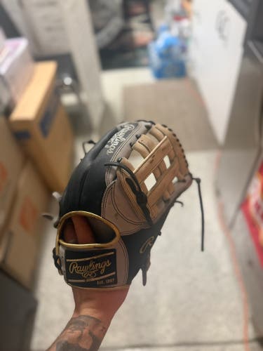 Rawlings Heart of the Hide RH Outfield Baseball Glove 12.75" (Used)
