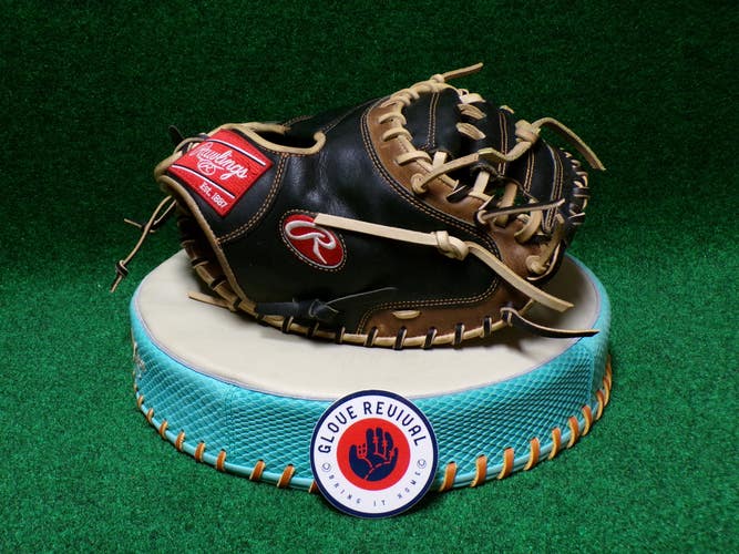 Catcher's RH Rawlings Heart of the Hide Baseball Glove 33" (Used)