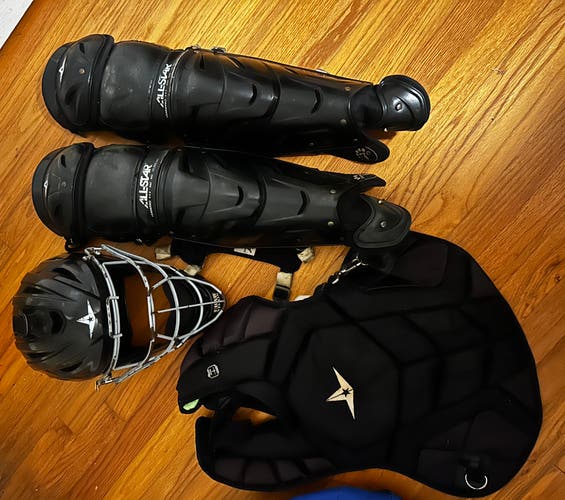 Black All Star System 7 Axis Catcher's Set (Used)
