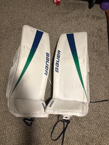 35" Bauer Supreme Mach Goalie Leg Pads Pro Stock (New)