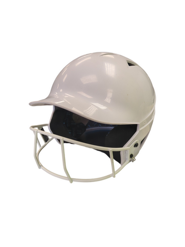 Used Champro HXT Batting Helmet w/Mask White SM 11862-S000094258