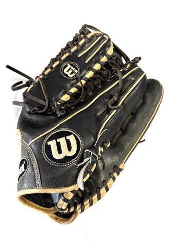 Used Wilson A2000 OT6 BB/SB Glove RH Throw Black 12 3/4" 11860-S000308451