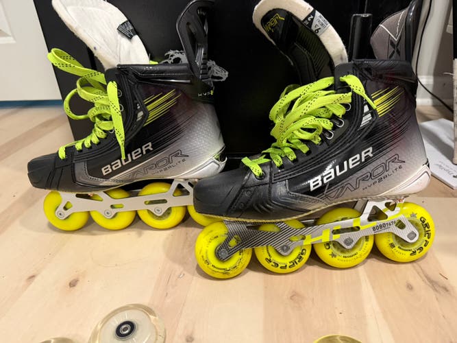 Bauer Vapor Hyperlite 2 Inline Skates Size 9.5 (Used)