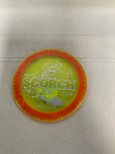 Used Discraft SCORCH FUZED Disc Golf Driver Yellow 11823-S000038965