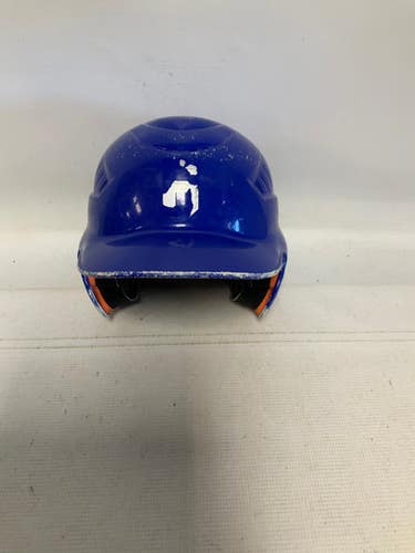 Used Rawlings BLUE Batting Helmet No Mask Royal Blue SM 11823-S000038949