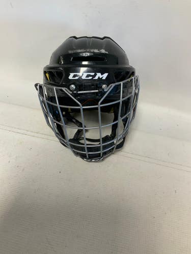 Used CCM FITLITE 3D Helmet Cage Combo Black SM 11823-S000038948
