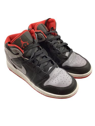 Used Jordan Basketball Shoes Y Black And Grey Junior 05.5 11347-S000268544