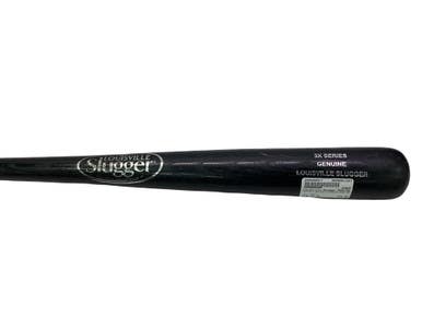 Used Louisville Slugger GENUINE 3X SERIES WOOD BAT BB/SB Wood Bat Black 33" 11347-S000268517