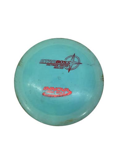 Used Innova STAR BOSS DISTANCE DRIVER Disc Golf Driver Sky Blue 168g 11347-S000268509