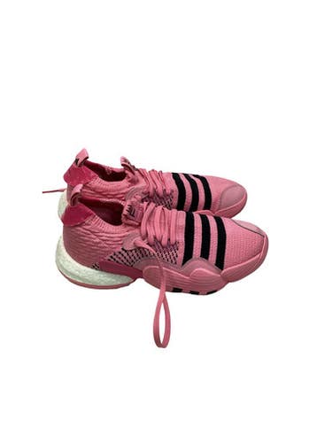 Used Adidas TRAE YOUNG 2.0 PINK TRAP HOUSE Basketball Shoes M Pink Senior 9.5 11347-S000268486