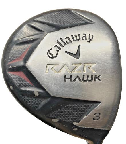 Callaway RAZR Hawk 3 Wood 15* Women's RH 50g Ladies Graphite 42" New Velvet Grip