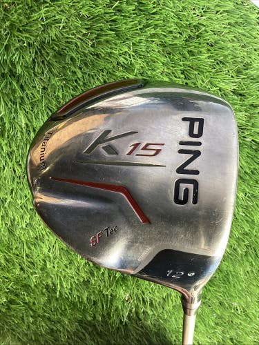 Ping K15 Titanium Driver 12* With Ladies Graphite Shaft