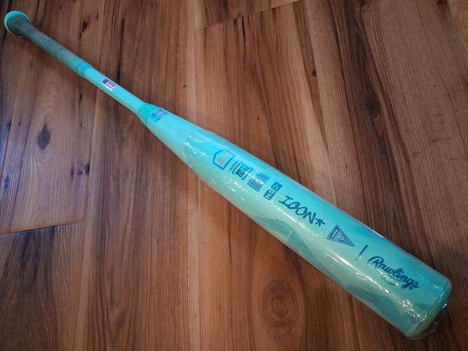 USED 2026 Rawlings Icon 33/30 (-3) 2 5/8" BBCOR 2-Piece Composite Baseball Bat