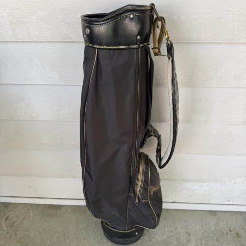 Vintage Wilson Staff Professional Golf Bag Lightweight Sunday 3 Way Dividers
