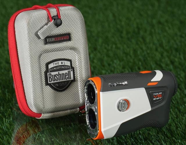 Bushnell Tour V6 Shift Rangefinder Golf Range Finder Yardage With Case & Slope