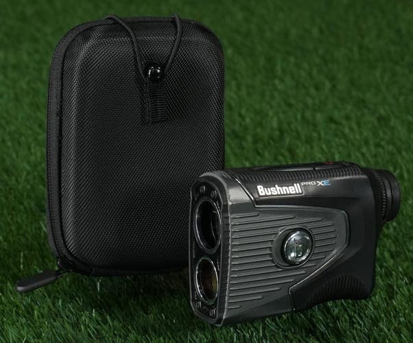 Bushnell Pro XE Rangefinder Golf Range Finder Yardage With Hard Case