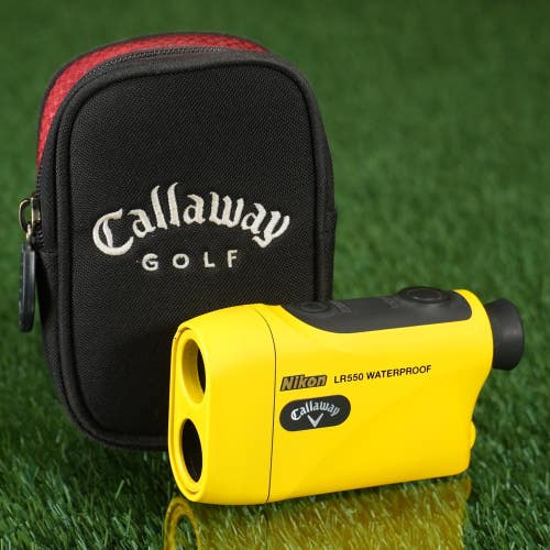 Nikon Callaway LR550 Waterproof Rangefinder Golf Range Finder Yardage With Case