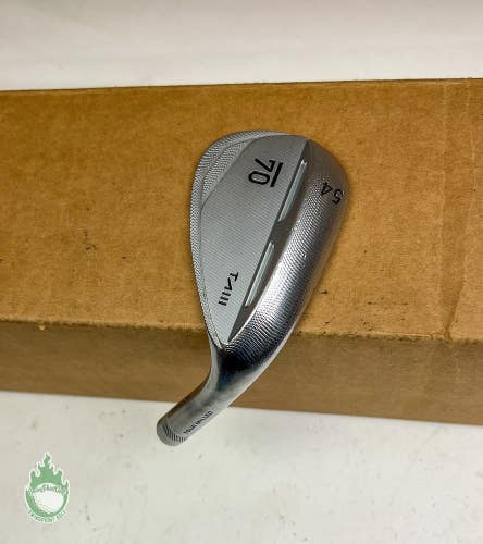 Right Handed Sub 70 TA III Satin Tour Milled 54* Wedge HEAD ONLY Golf Club