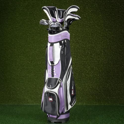 RAM Axial LX Women's Complete 18pc Hybrid Golf Set Ladies RH, Cart Bag ~ NEW!!