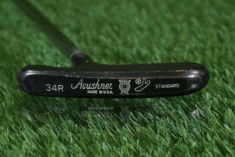 Titleist Acushnet 34R Bullseye Standard Putter Blade 34" Shaft RH