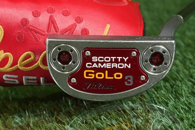 Titleist Scotty Cameron GoLo 3 Putter Mallet 34 Steel RH +Special Select Cover