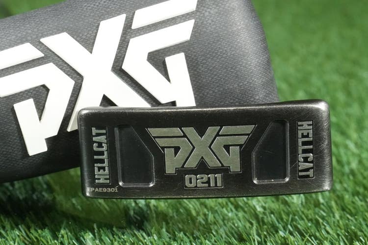 PXG Hellcat 0211 Putter Mallet 35 Steel Shaft RH +Headcover