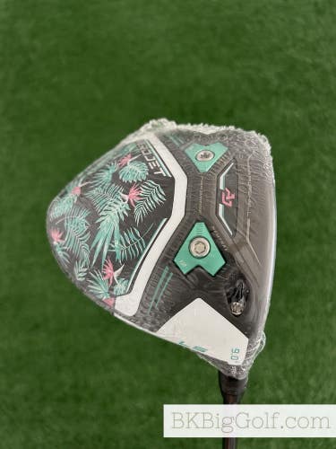 NEW Cobra King Aerojet LS Limited Edition Palm Tree Crew 9.0 Driver
