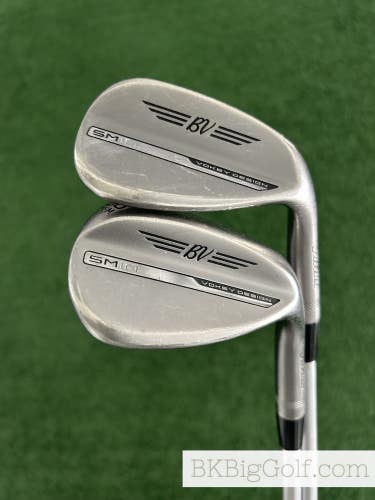 Titleist Vokey SM10 Brushed Steel 2 Wedge Set (54 & 58 Degrees)