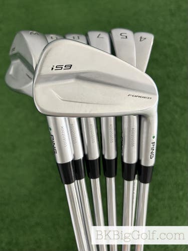 Ping i59 Forged Iron Set 4-W / Dynamic Gold X100 Extra Stiff