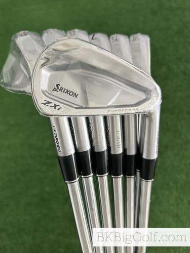 NEW Srixon ZXi7 Forged 25 Iron Set 4-P / True Temper AMT Black Regular