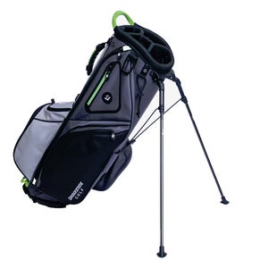 NEW Bridgestone Gambler Lightweight Black/Gray 4-Way Stand/Carry Bag