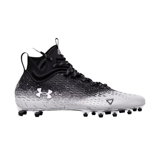 Under Armour Spotlight Lux MC 2.0 3025082-001 Men Black Football Cleats HAWK3111
