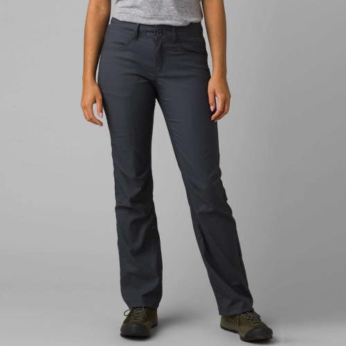 Prana Halle Pants II Women's 2 Short Coal Stretch Straight Leg Hiking DDR2825