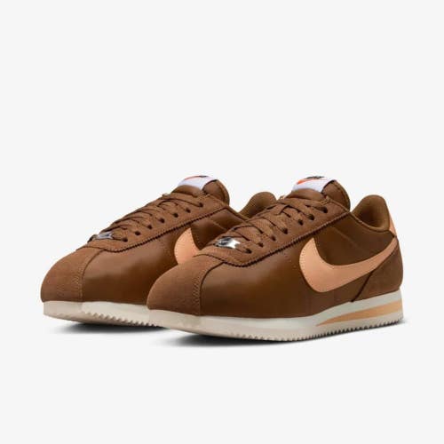 Nike Cortez Textile DZ2795-202 Sneakers Men's Tan Brown Lifestyle Shoes SHOP426