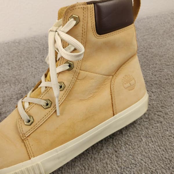 Timberland Skyla Bay 6-Inch Boots Wheat Nubuck Womens Size  display picture 1