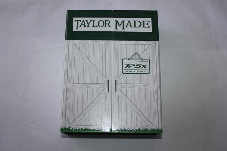 NEW TAYLORMADE TP5x PIX GOLF BALLS - 1 DOZEN - 2026 SEASON OPENER - THE MASTERS