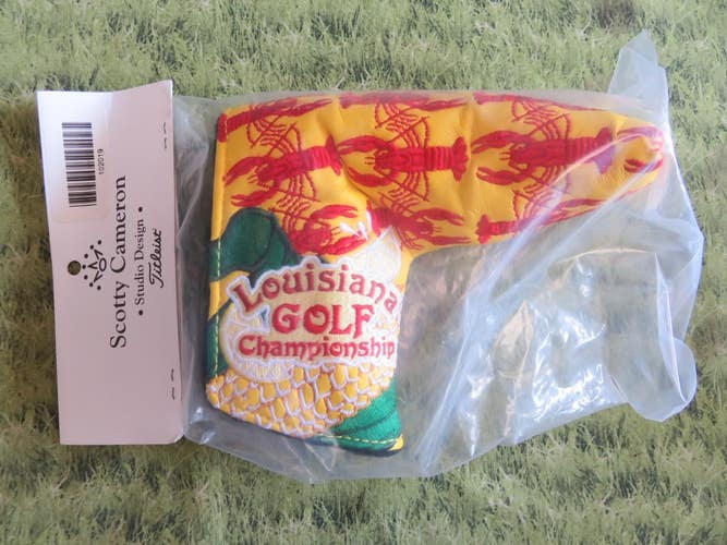 NEW in BAG * Cameron 2019 LOUISIANA CRAWFISH Putter Headcover