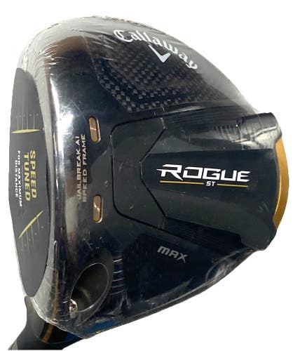 Callaway Rogue ST Max Driver 10.5* LH Kali Stiff Graphite 45" Mint In Wrap LEFTY