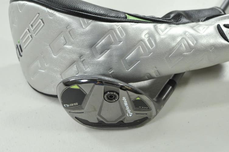 LEFT HANDED TaylorMade Qi35 Max Rescue 4-23* Hybrid Regular Flex Graphite 202299