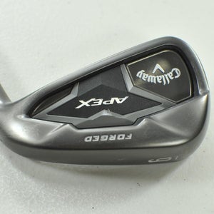 Callaway Apex 19 Black Single 6 Iron Stiff Flex Right Elevate 95g Steel # 206873