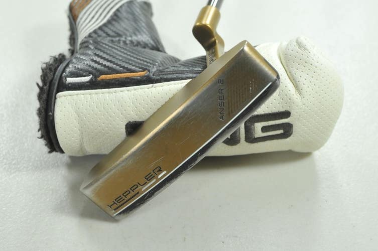 Ping Heppler Anser 2 35" Adjustable Putter Right Steel with Head Cover  # 213159