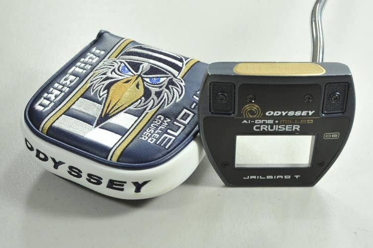 Odyssey Ai-ONE Milled Cruiser Jailbird T 38" Putter Right SL 140 Steel # 209128