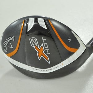 LEFT HANDED Callaway X2 Hot Pro Fairway Wood X-Stiff Flex Speeder 757  # 208549