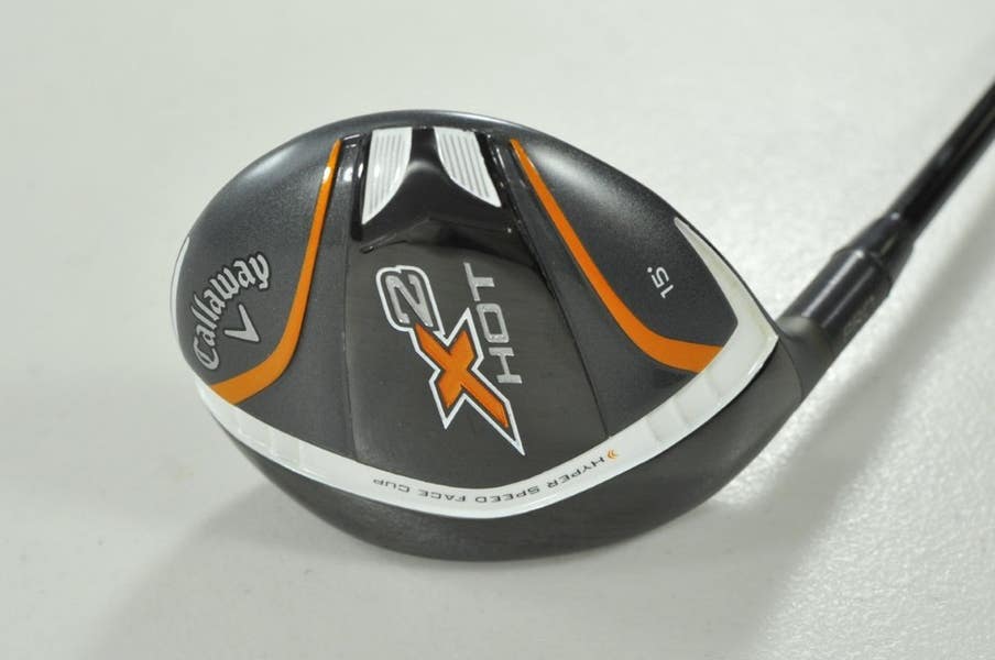 LEFT HANDED Callaway X2 Hot Pro Fairway Wood X-Stiff Flex Speeder