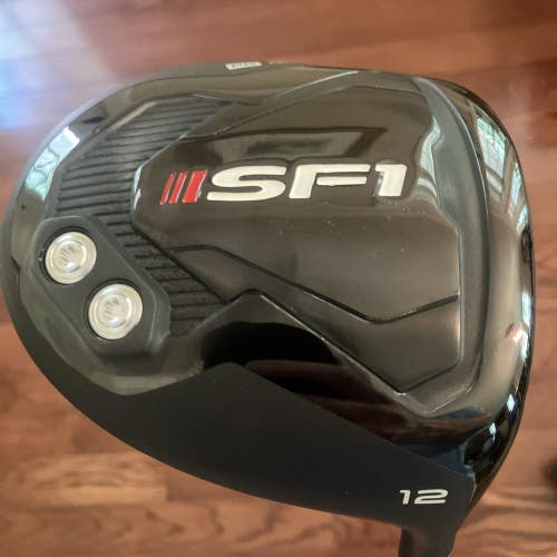 Performance Golf PG SF1 12* Driver Graphite Senior Flex 55g Shaft RH w/Cover