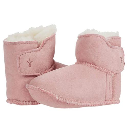 EMU Australia Boots Toddler 0-6 Months Pink Shearling Lined Snow Bootie NLW375
